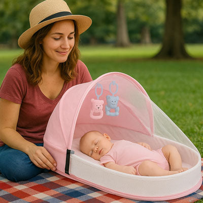 Li bébé portable rose