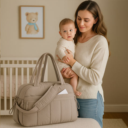 Sac Ă langer beige