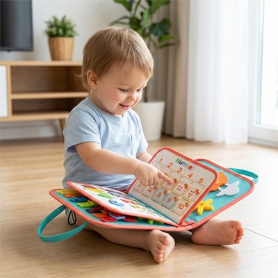 Jouets bébé, enfants lors de voyagement