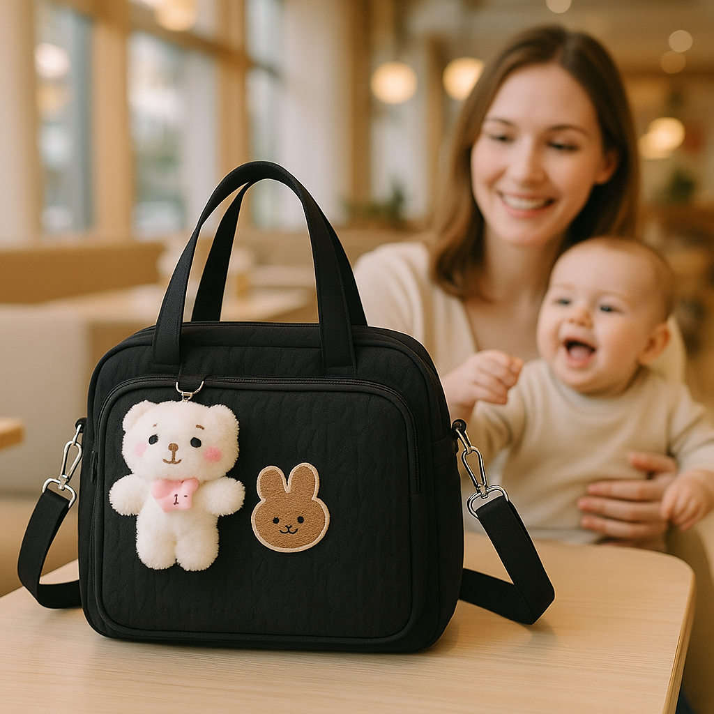 Sac a langer cute noire