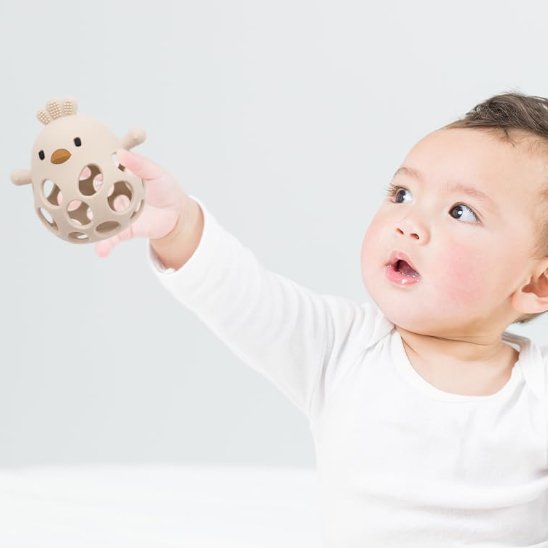 Anneau de dentition beige