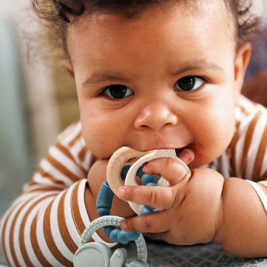 Anneau de dentition Bleu moderne