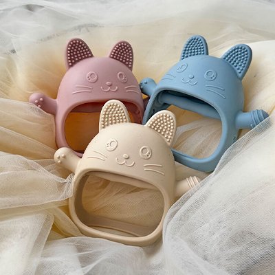 anneau de dentition chat ergonomique