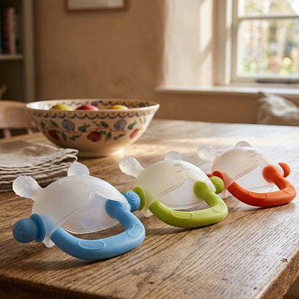 anneau de dentition ergonomique ourson