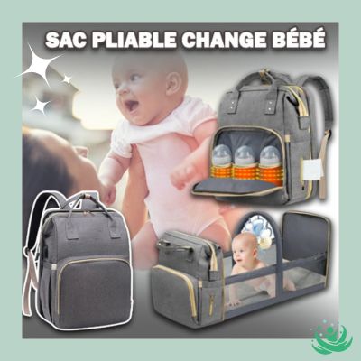 BabyNappy™ Sac a langer voyage multifonction - Nos petits-humains