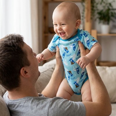 Body bébé garçon léger