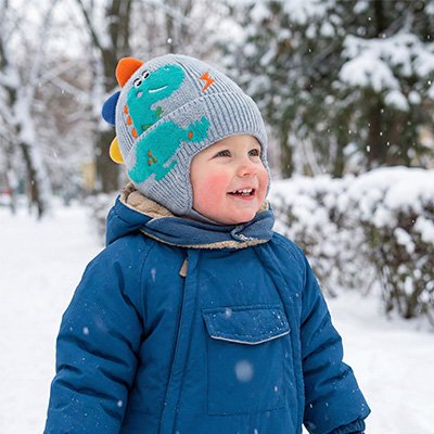 Bonnet bebe bleu clair