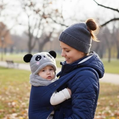 Cagoule bebe gris
