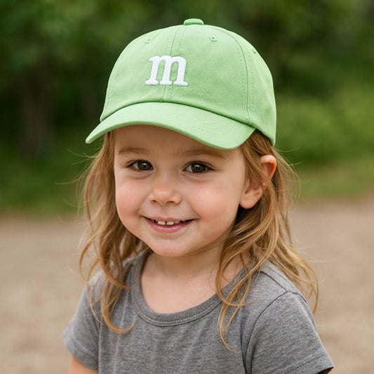 Casquette bebe M vert lime