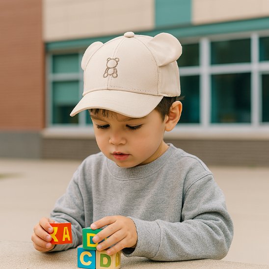 Casquette bebe confort Blanc