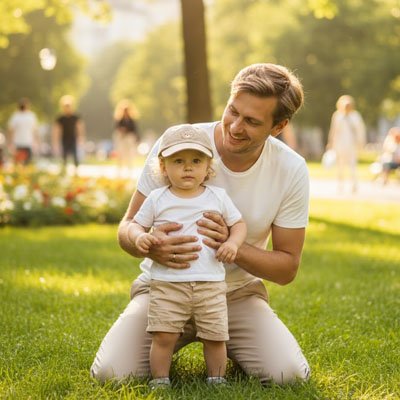 Casquette pour bebe Beige