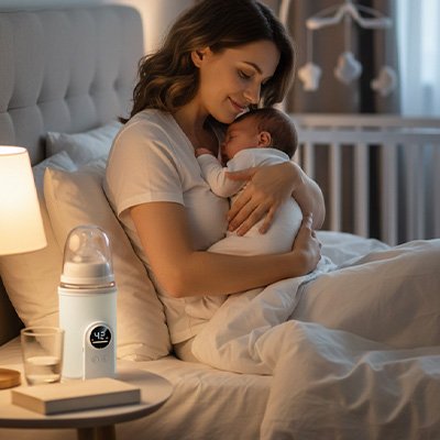 Chauffe biberon efficace voyagement