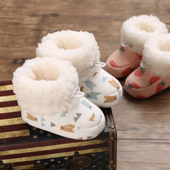 Chaussure bebe mouelleuse nounours