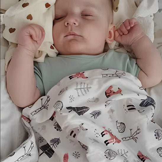 Couverture bébé Renard moderne