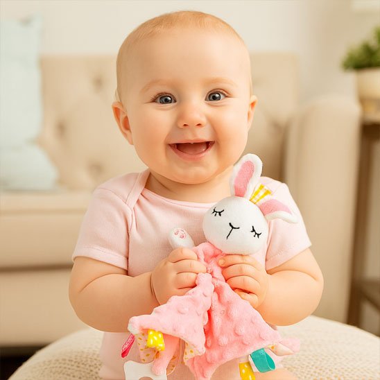 Doudou bebe lapin