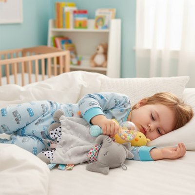 Doudou bebe voyagement éléphant gris
