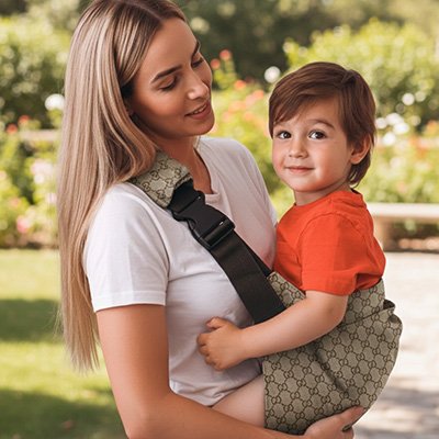 Écharpe de portage beige