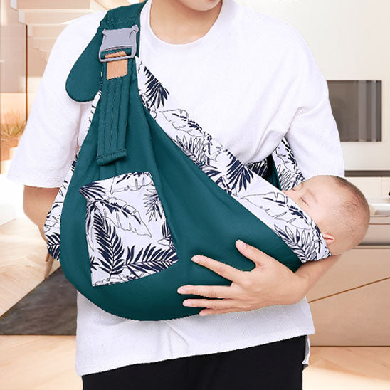 écharpe de portage vert