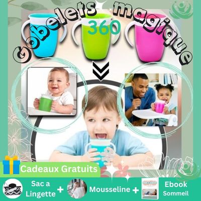 Gobelet magique 360 - Nos petits-humains