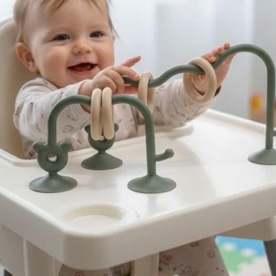 Jouet bebe amusant vert