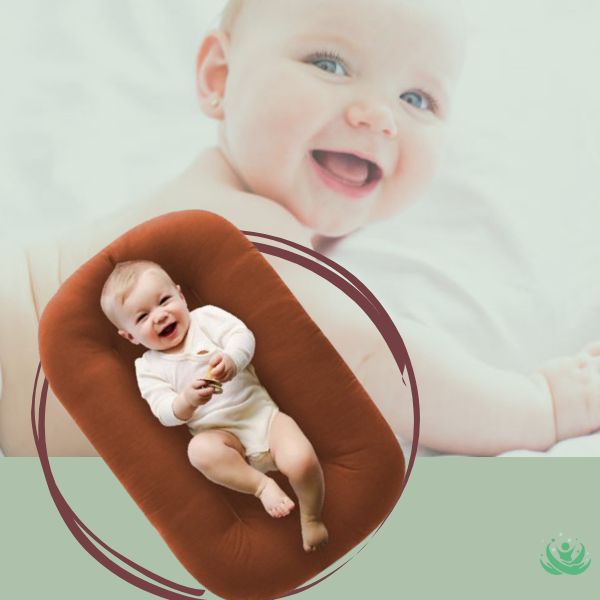 Lit bébé brun coco