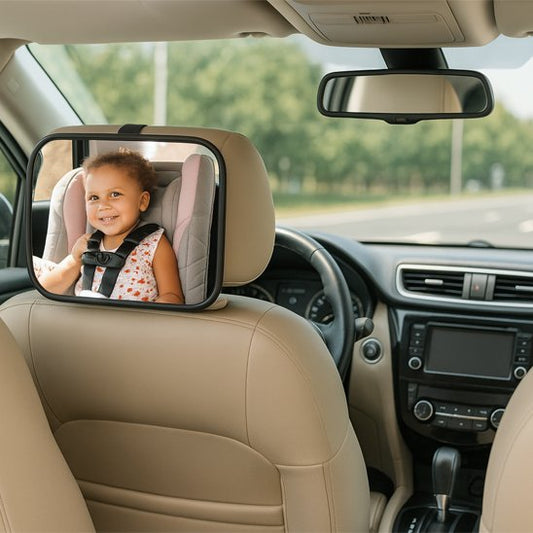 Miroir voiture bébé noir universelle