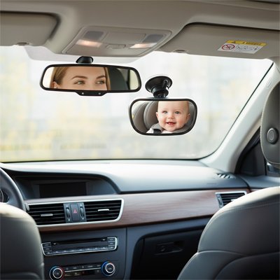 Miroir voiture pour bebe a ventouse