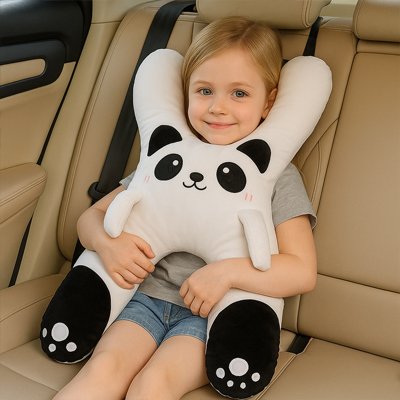 Oreiller de voyage doux blanc