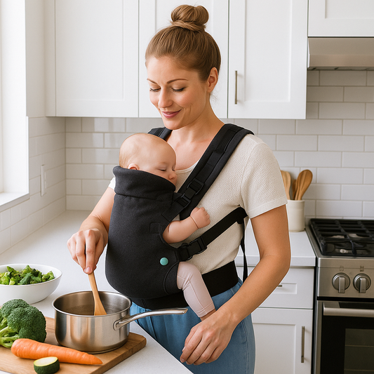 Porte bébé 4 en 1 noir