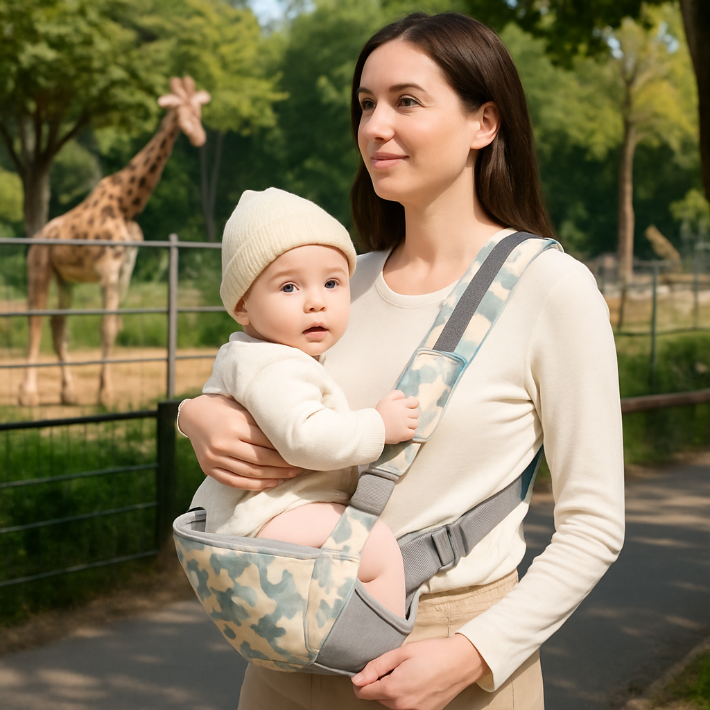 Porte bebe camouflage