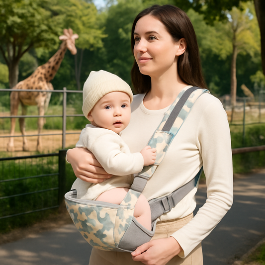 Porte bebe camouflage