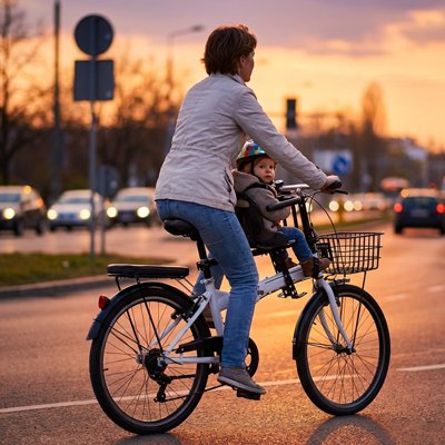Porte bebe velo voyagement confortable
