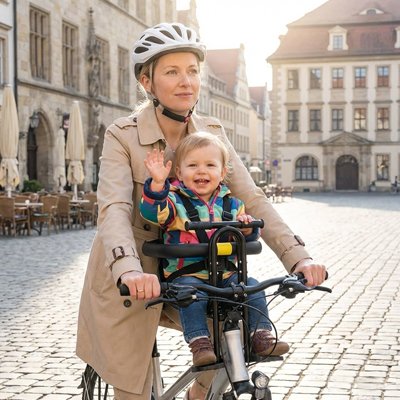 Porte bebe velo voyagement ergonomique