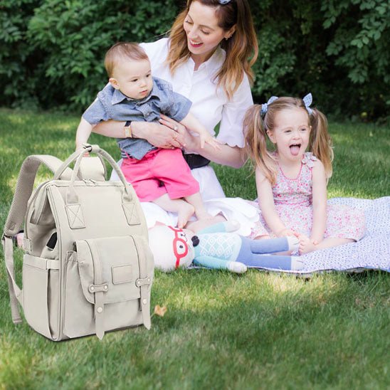 sac a langer baby nappy gris