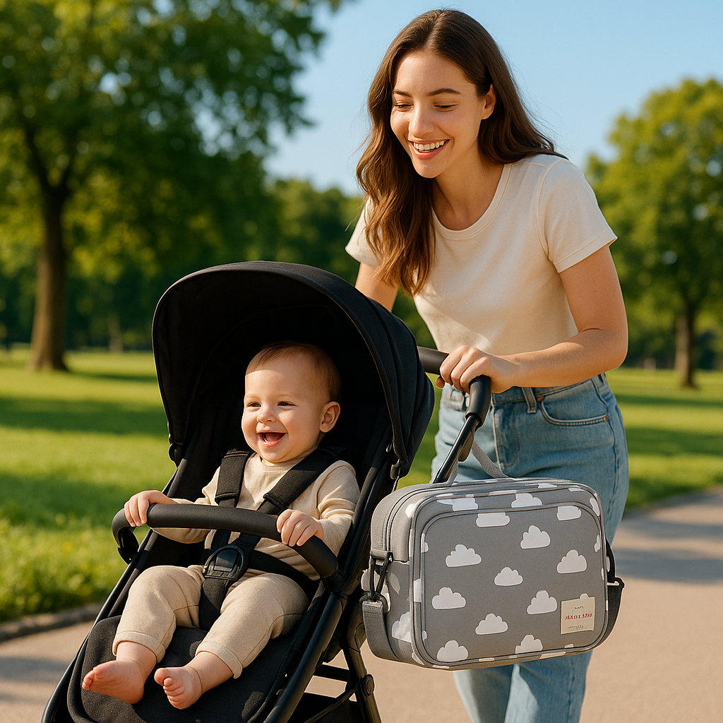 Sac à langer léger nuage