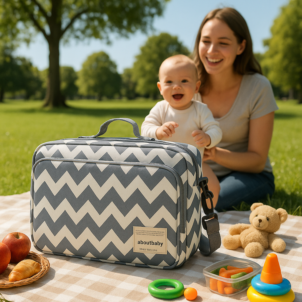 Sac à langer léger vague