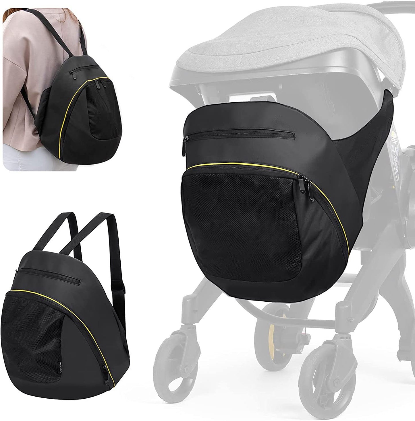 sac a langer noir