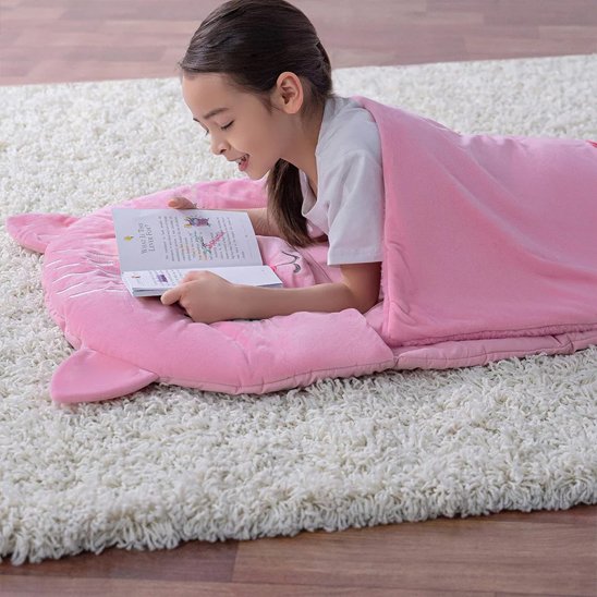 Sac de couchage enfant Rose
