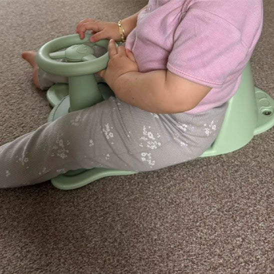 Siege de bain bebe vert