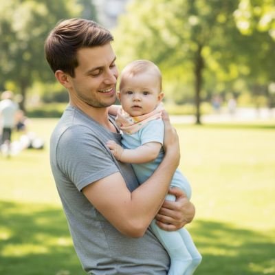 Tour de cou bebe douce et extensible rose