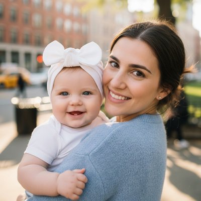 Turban bebe fille doux blanc