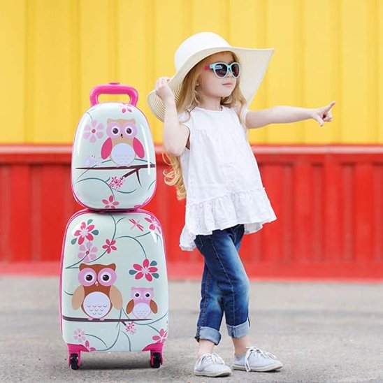 Valise enfant chouette