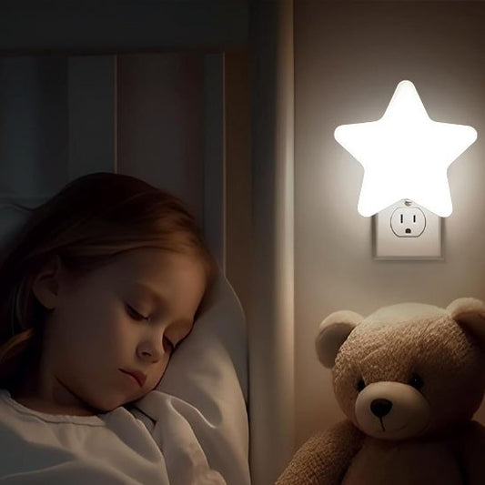 Veilleuse bébé blanche