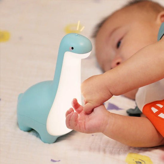 Veilleuse bébé Dinosaure bleu