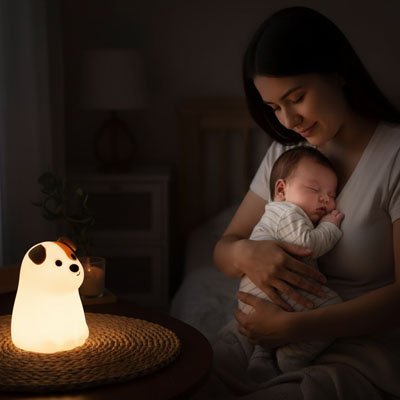 Veilleuse bébé moderne